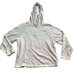 Adidas Sweater hoodie pullover women’s XS oversized cropped light pink sweater